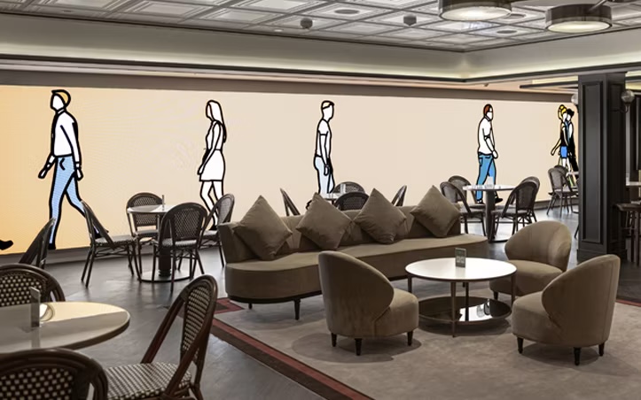 MSC Euribia - The Art Wall